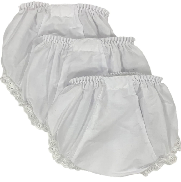 Baby Girls Bloomers Double Seat Diaper Cover Set of 13 - Picture 1 of 9